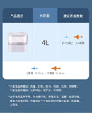 USB Mini Desktop Aquarium Built-in Water Pump / LED light / Filter Self circulation and self circulation goldfish tank