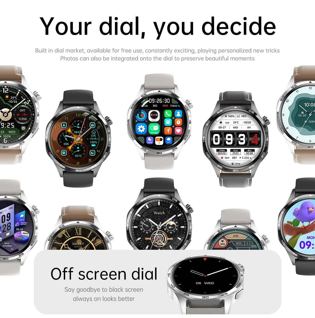 Original 2025 New For HUAWEI GPS Smart Watch Men Bluetooth Call NFC Access Heart Rate 300mAh IP68 Waterproof Smartwatch For IOS