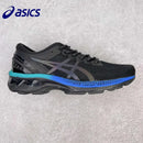 Zapatillas de running Asics Gel Kayano 27 Original para hombre, color negro, amortiguación Gel Kayano 27 K27, transpirables.