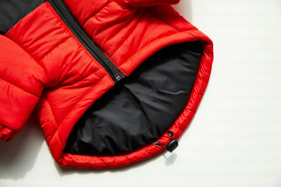 Puppy Coat Dog Down Jacket The Dog Fans Winter Pet Clothes for Small Medium Dogs Warm Thick Dog Vest French Bulldog Dropshipping