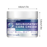 Water Ice Levin Maximum Strength Neuropathy Cream - with Natural Ingredients (Arnica, Msm, Aloe) for Intensive 72-Hour Hydration