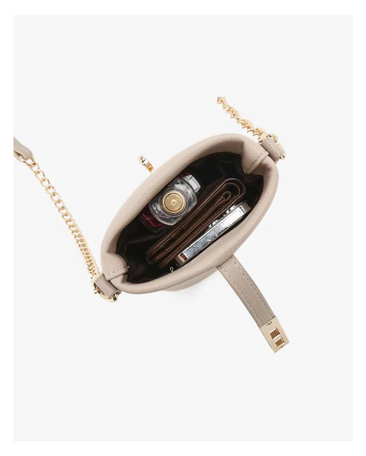FOXER Brand Chic Mini Cellphone Bag Women's Shoulder Bag PU Leather Fashion Girl's Travel Small Crossbody Bag Purse