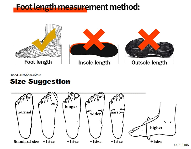 Manlegu Air Mesh Steel Toe Work Shoes Breathable Working Shoes Women Man Safety Shoes Lightweight Puncture-Proof Safety Boots