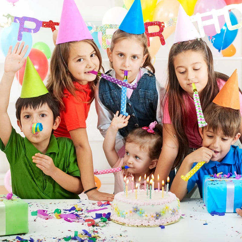 20/50 silbatos inflables para fiestas, regalos de cumpleaños para niños, accesorios para animar, relleno para piñata, regalo de boda, Navidad, Año Nuevo, generador de ruido 
