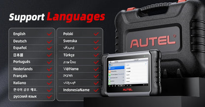 Diagnostic Tools Autel MK808S Car diagnosis Bi-Directional Control Automotive scanner IMMO Key Coding PK MX808S MK808BT PRO