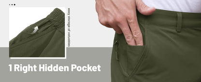 TACVASEN Waterproof Lightweight Hiking Pants Mens Ripstop Quick Dry Cargo Work Pant Outdoor Trekking Hard-wearing Trousers Male