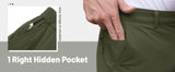 TACVASEN Waterproof Lightweight Hiking Pants Mens Ripstop Quick Dry Cargo Work Pant Outdoor Trekking Hard-wearing Trousers Male