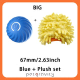 Pet Gravity Smart Dog Toy Ball Interactive Pet Toy Moving Ball Shell USB Automatic Jumping for Puppy Birthday Gift Cat Product 