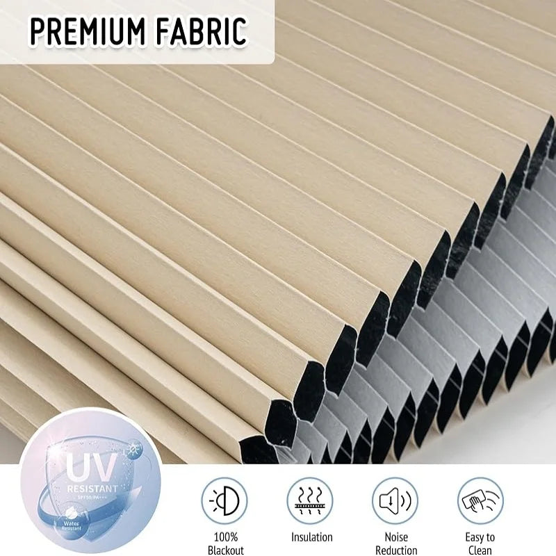 Custom Window Blinds Reduce Noise And Keep Warm Integrate Intelligent Control Motorized Skylight Cellular Blinds For Windows