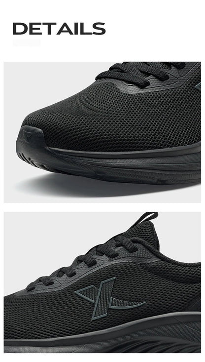 Xtep Running Shoes For Men 2025 Summer Breathable Mesh Shoes Soft-soled Shock Absorbing Lightweight Sports Shoes 875419110053