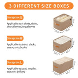 Thicken Clothes Organizer Pants Sweater Storage Cabinets Drawers Organizer Jeans Storage Box Wardrobe Clothes Storage Organizers