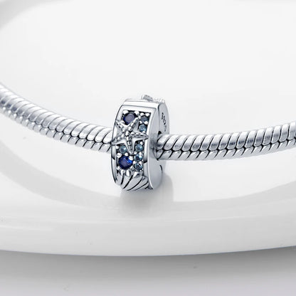 Ocean Series - Original Genuine 925 Sterling Silver Turtle Crab Mermaid Charm Beads Suitable for 3mm Bracelet DIY Making Pendant