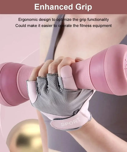 Guantes de entrenamiento con excelente agarre, ligeros, para gimnasio, levantamiento de pesas, ciclismo, ejercicio, entrenamiento, fitness, remo, unisex.