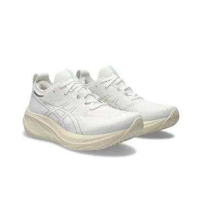 Zapatillas de running originales Asics Nimbus 26 para hombre, de caña baja, con amortiguación, para exteriores, antideslizantes y transpirables.
