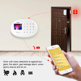 KERUI WIFI GSM Alarm System Kit W202 Home Security Protection Tuya Smart Support Alexa with Motion Detector Door Opening Sensor