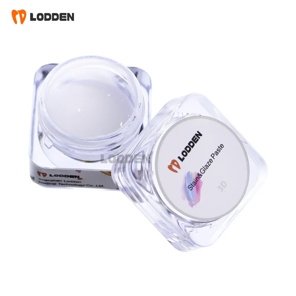 Dental Glaze Paste Diluent Liquid Refreshing Liquid Stain and Glazing Paste Kits for Zirconia Dental Lab Cad Cam Material Lodden
