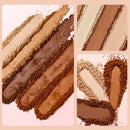 Bronzer controle duradouro óleo pressionado configuração pó fosco à prova dwaterproof água solto translúcido nu pó facial maquiagem coreana cosméticos