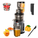BioloMix Cold Press Juicer with 75mm Feed Chute, 200W 40-65RPM Powerful Motor Slow Masticating Juice Extractor Fits Whole Fruits