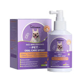 50ml Pet Oral Cleanse Spray Dogs Cats Teeth Clean Deodorant Prevent Calculus Remove Kitten Bad Breath Pet Supplies Freshen Breath