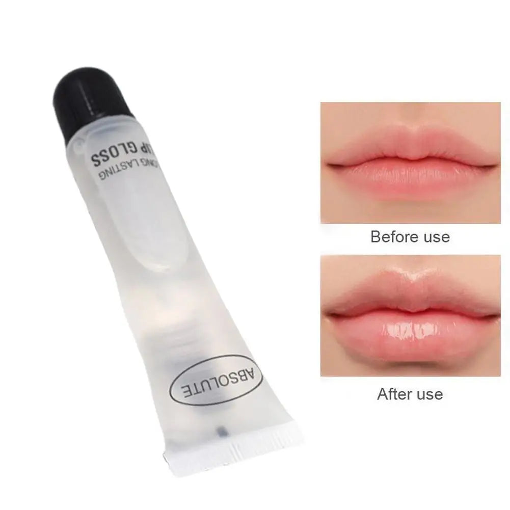 Lip Gloss Moisturizer Plumper Long Lasting Sexy Lips Pump Transparent Waterproof Volume Lip Clear Lipgloss  Clear Lip Gloss N EW