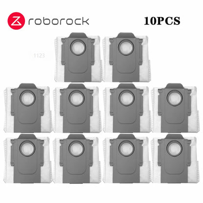 Roborock S8 MaxV Ultra Robot Vacuum Spare Parts Main Side Brushes Mop Cloths HEPA Filters Dust Bags Accessories