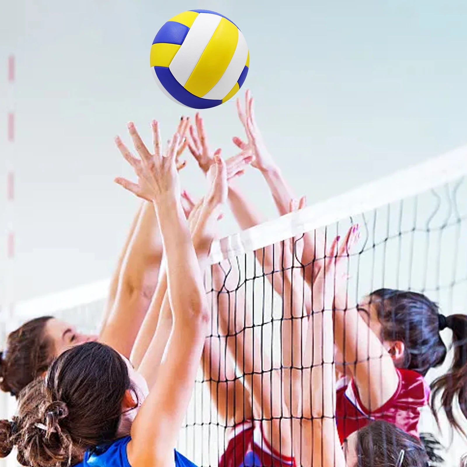 1pc Volleyball Professional Competition Volleyball Size 5 For Beach Outdoor Indoor PVC Camping Volleyball Game Training Ball