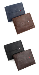 Slim Men Wallets New Short Zipper Card Holder Photo Holder Male Purse Simple Coin Pocket High Quality PU Leather Men's Wallet