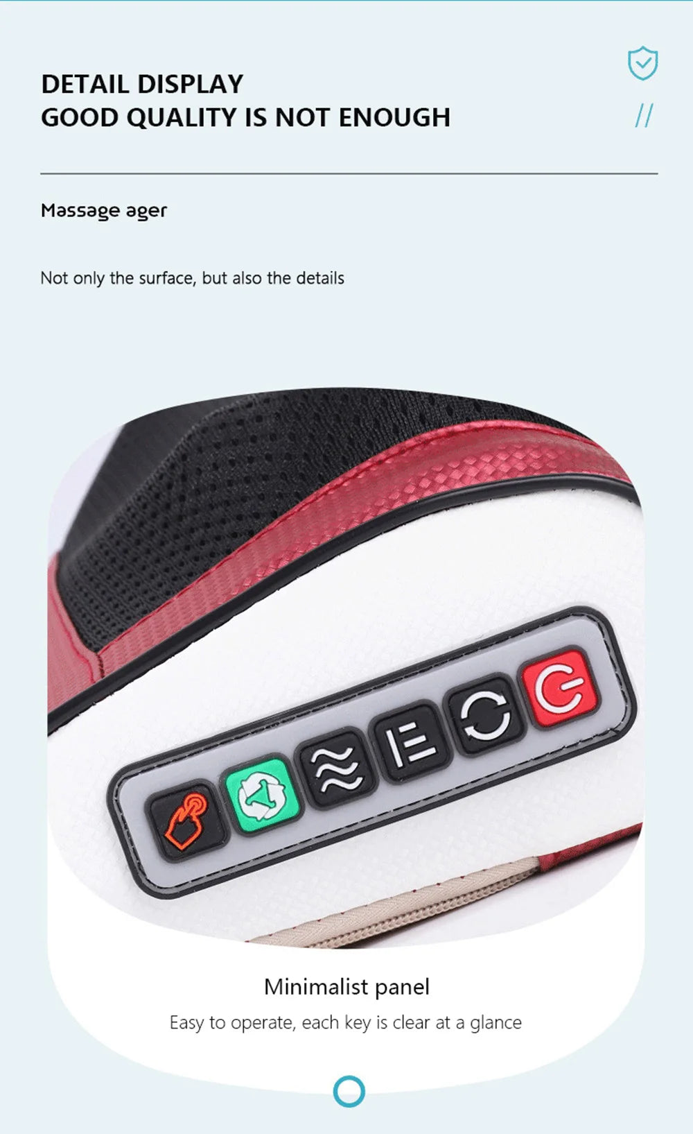Electric Massage Pillow Neck Massager Multifunctional Neck Pillow Massage Device Relaxation Pillow Massager Neck Health Massager