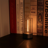 LED Minimalist Cordless Table Lamps 3 Levels Dimmable Rechargeable Camping Atmosphere Light Magnetic Filament Wireless Lamp