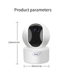8MP 4K WiFi Security Indoor Camera 5X Digital Zoom Pan Tilt IP Camera Ai Automatic Tracking Night Vision Intercom Security