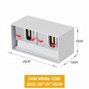 LED Wall Lamp Outdoor Waterproof IP65 Interior Wall Light Porch Garden Lights Living Room Street Corridor Stairs Lighting 24W