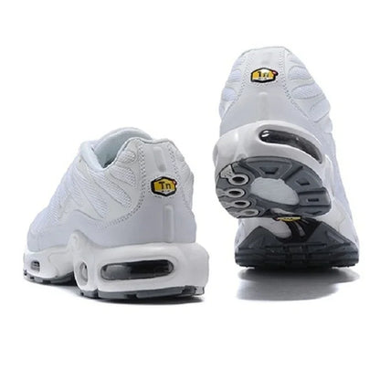 Zapatillas Nike Air Max Plus TN para correr, clásicas, negras triples, para exteriores, para correr, caminar, deportivas, para mujer y hombre.