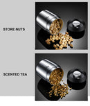 Vacuum sealed tank Coffee bean storage tank Household 304 stainless steel food storage Jars moisture-proof sealed container