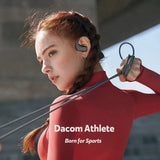 Auriculares inalámbricos DACOM, deportivos, Bluetooth, IPX7, resistentes al agua, 20 horas de reproducción para correr, auriculares inalámbricos AAC.