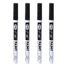 Fine tip permanent Paint Marker Pen DIY Paint Metallic Pen Permanent Gold SILVER Marker Touch Up,School Model Painting