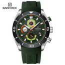 NAVIFORCE Sport Watch for Men Waterproof Quartz Wristwatch Chronograph Military Clock With Luminous Reloj Hombre Male Gift 2024