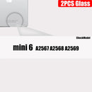 Limpar protetor de tela de vidro temperado para iPad, iPad 9, 8, 7, 6, 5, 9ª geração, 8ª, 7ª, 6ª, Pro 11, 10.5, 9.7, Air 5, 4, mini 6, PCes 2