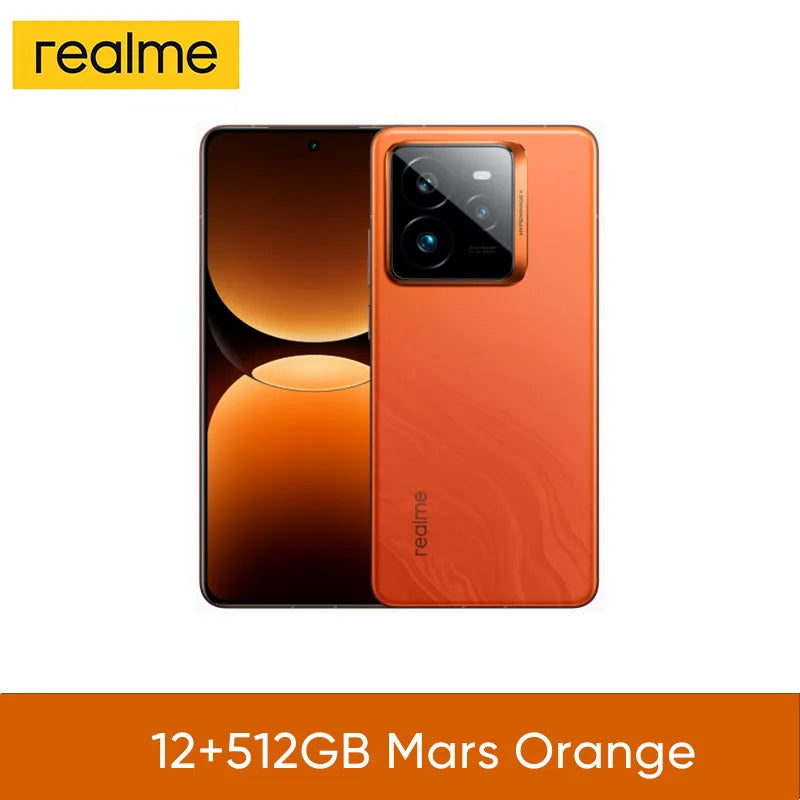 realme GT 7 Pro Smartphone 5G Global Version Snapdragon 8 Elite 6.78'' 120Hz Eco OLED Screen 120W SUPERVOOC 50MP Camera NFC GPS