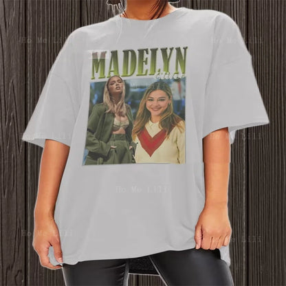 Madelyn Cline Unisex Cotton Vintage '90s Graphic Crew-Neck T-Shirt