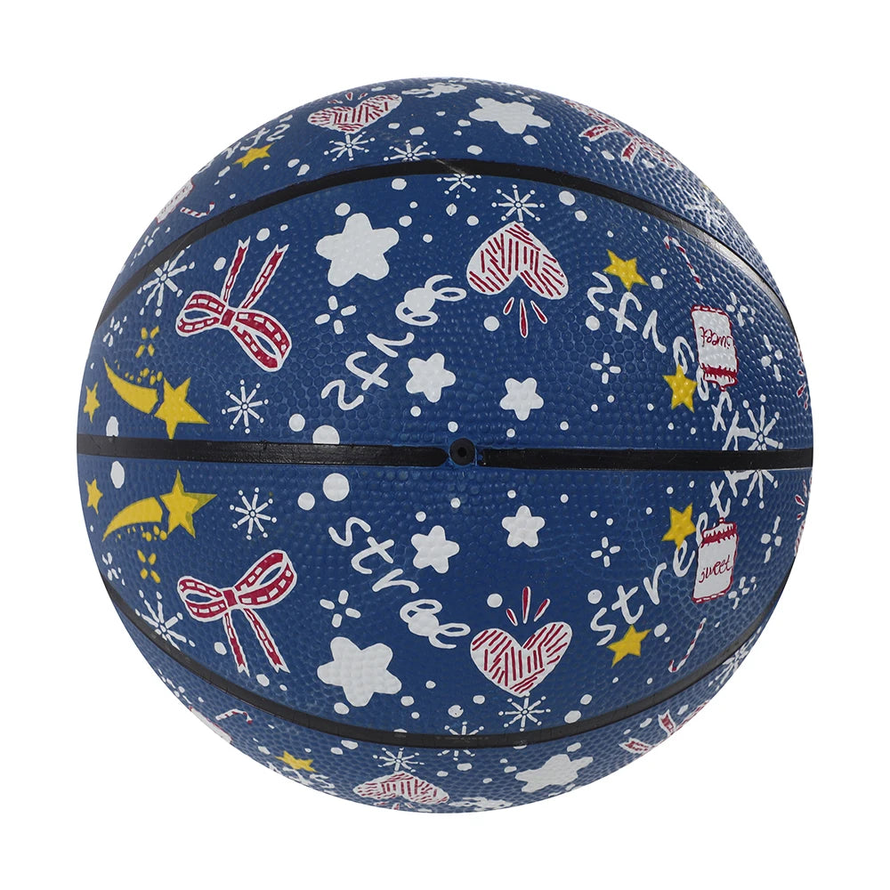 Basketball Rubber Basketball Size 7 Outdoor Cement Court Training Sports Ball For Adults Youth Professional Game Equipment