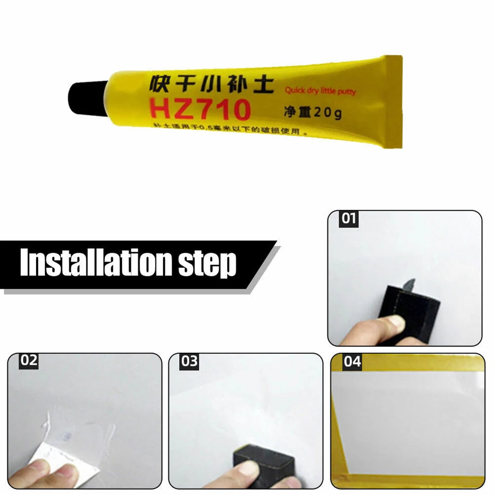 Car Body Putty Scratch Filler Professional Car Scratch Repair Filler Tool Accessory Assistant Smooth Vehicle Paint Care Repair