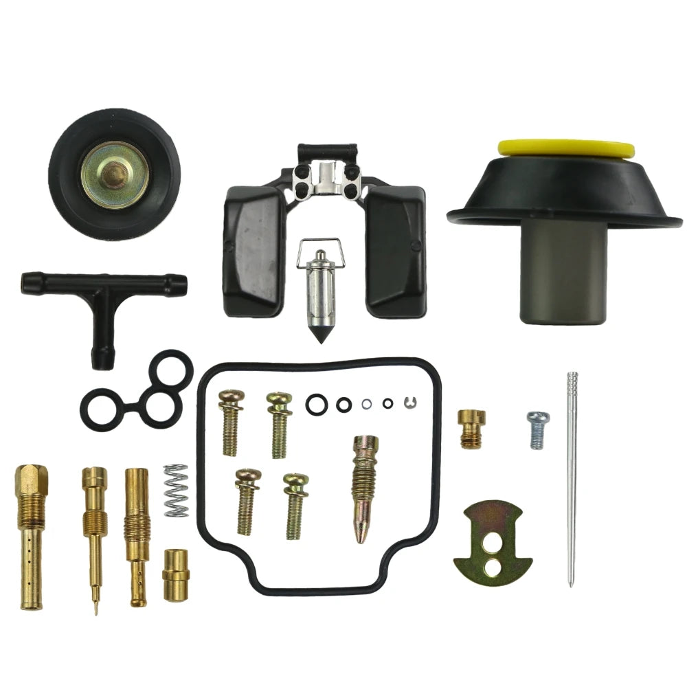 For GY6 125 150cc PD24J Motorcycle Carburetor Repair Kit With Plunger Diaphragm Needle Valve Gasket Air Screw ATV Kart Scooter