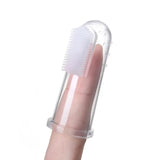 Baby Silicone Finger Cover Deciduous Teeth Brush Baby Deciduous Teeth Brush Training Toothbrush Baby Tongue Coating Cleaning