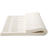Natural Latex Mattress Topper with Cover Natural Rubber Pure Mattress Home Dormitory Soft Cushion Mat Queen Size Medium Firmness