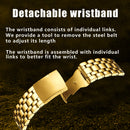 YaLaLuSi Men's Quartz Watch Dominant Design Multi Functional Practical Style Elegant Timepiece for Gentlemen