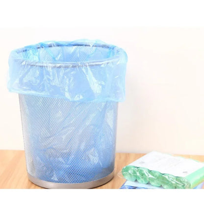 5 Rolls 1 pack 70Pcs Household Disposable Trash Pouch Kitchen Storage Garbage Bags Cleaning Waste Bag Plastic Bag Plastic Bag