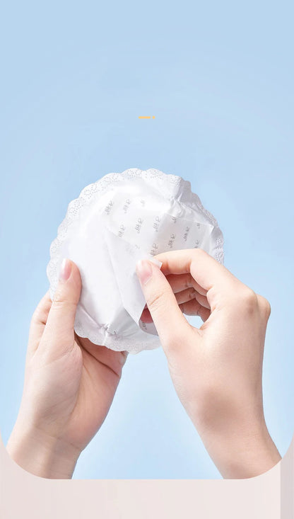 30 Pcs Disposable Breastfeeding Nursing Pads Breathable Dry Slim Super Absorbency Cotton Anti-Leak Pads During Lactation