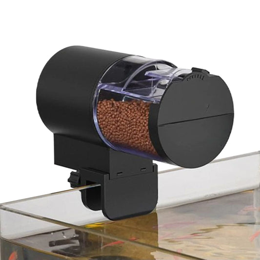 Automatic Fish Tank Feeder Digital Timer Food Dispenser For Aquarium Pond Turtle Intelligent Control Vacation Feeding Device