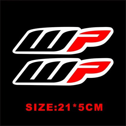 Reflective Motocross Motorcycle Sticker Fork Kyb Wp Suspension Showa Decals For Yamaha Honda Suzuki Ktm Kawasaki Benelli