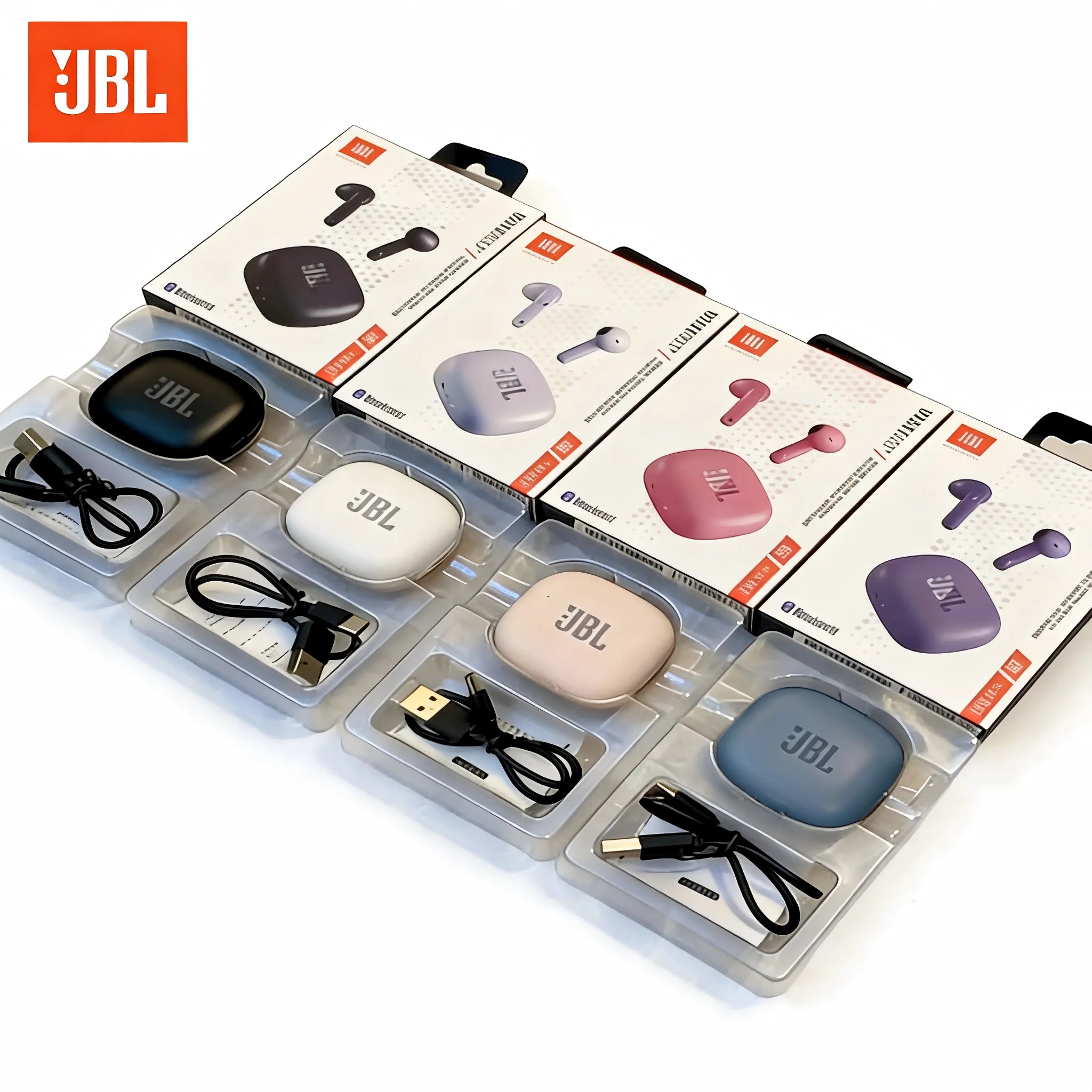 JBL Wave 300 TWS True Wireless Bluetooth Earphones Bass Sound Sports Music Wireless Earphones JBL W300 Earphones With MIC